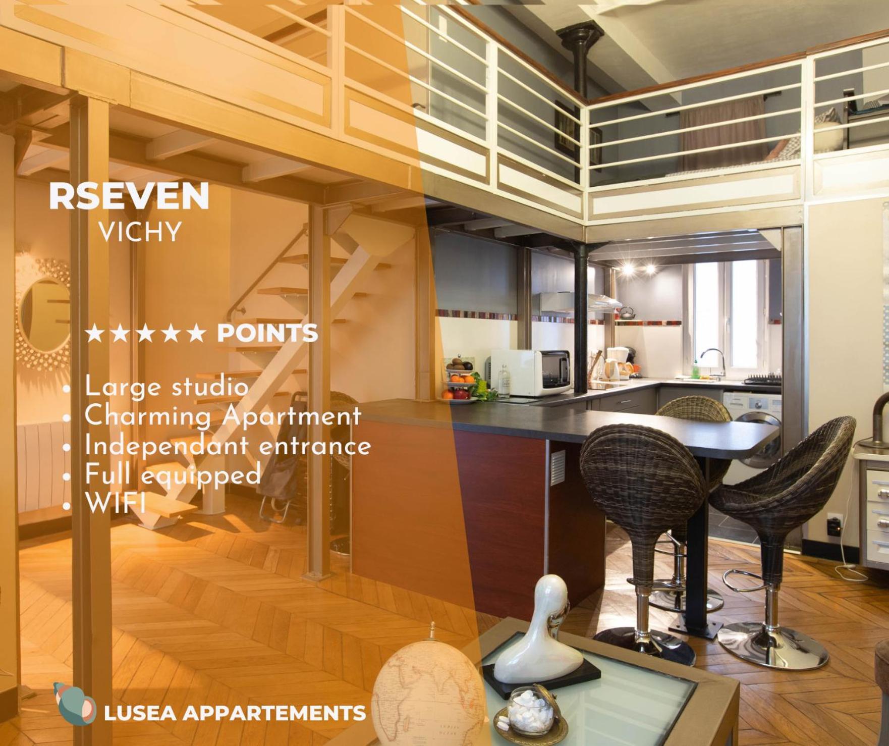 R-seven - Cosy - Bien Situe Apartment Vichy